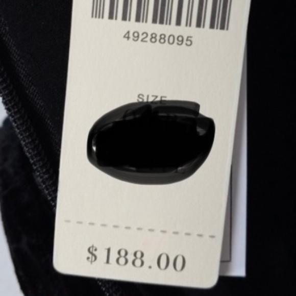 Jumpsuit Moulinette Soeurs by Anthropologie Noir Black Velvet Burnout Size 0 - Picture 16 of 16